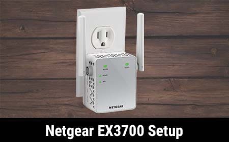 Netgear EX3700 Setup
